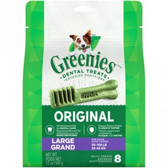 Greenies Dentaire Treat-Pak - Large 6 oz / 8 unités