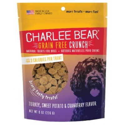 Charlee Bear Crunch dinde, patate douce & canneberges 226 g