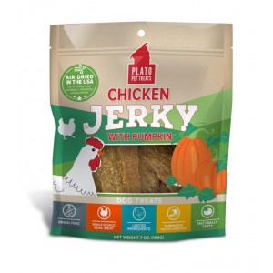 PLATO Jerky Poulet & Citrouille 198 g   