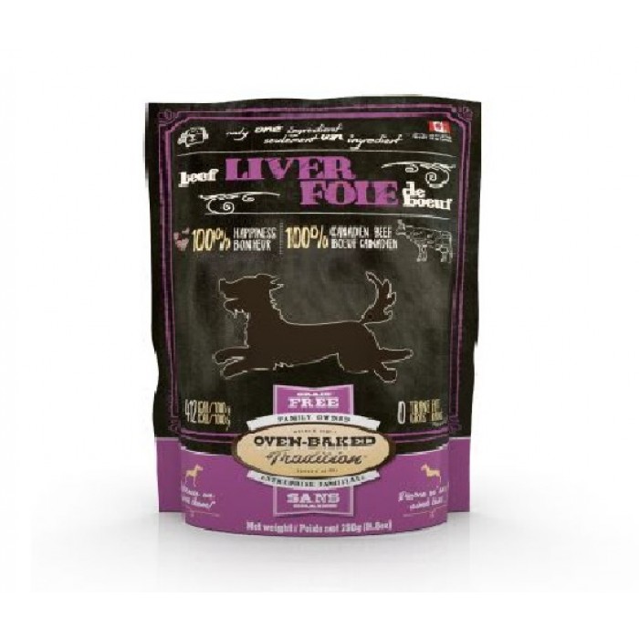 Oven Baked Gâteries Déshydraté Foie De Bœuf 250g Oven Baked Gâteries Déshydraté Foie De Bœuf 250g