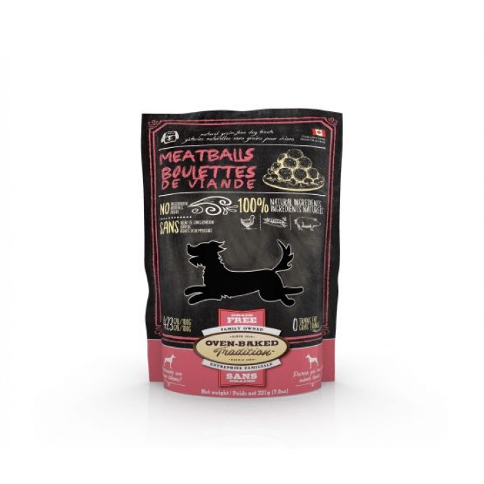 Oven Baked Gâteries Mini Boulettes De Viande 170g Oven Baked Gâteries Mini Boulettes De Viande 170g