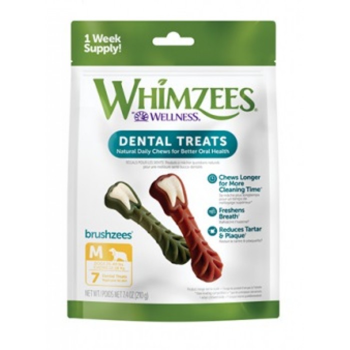 Whimzees Brushzees Medium pq/7 Whimzees Brushzees Medium pq/7