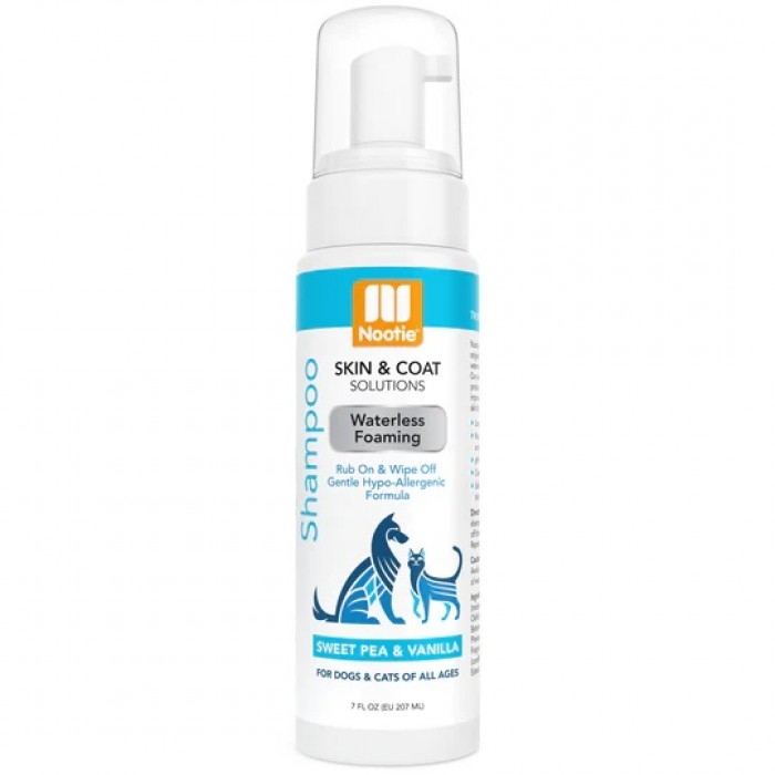 NOOTIE Shampooing sans rinçage Hypoallergénique Pois de Senteur & Vanille 7 oz (FOAM) NOOTIE Shampooing sans rinçage Hypoallergénique Pois de Senteur & Vanille 7 oz (FOAM)