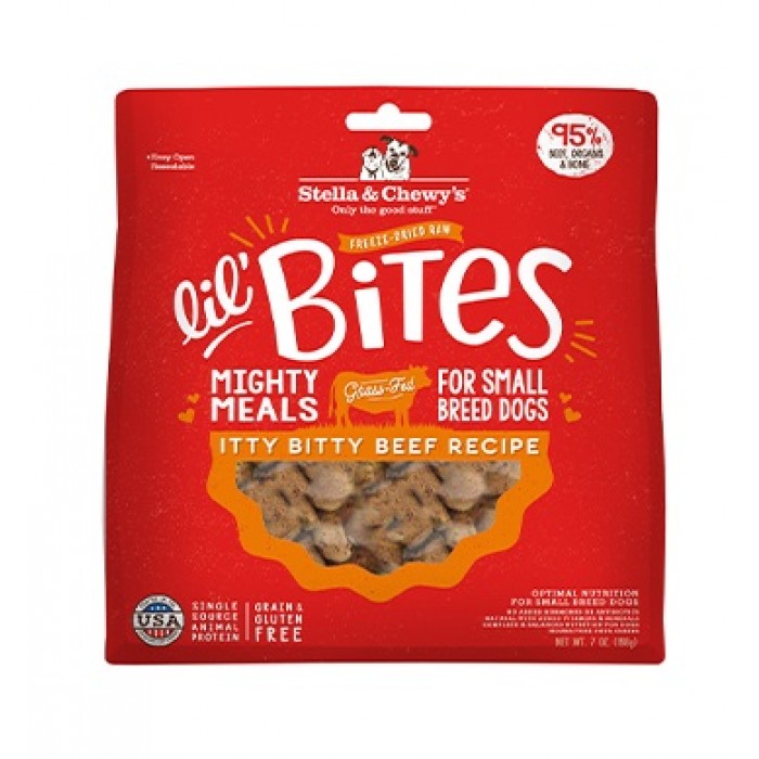 Stella & Chewy Lil' Bites Boeuf (freeze-dried) 7oz Stella & Chewy Lil' Bites Boeuf (freeze-dried) 7oz