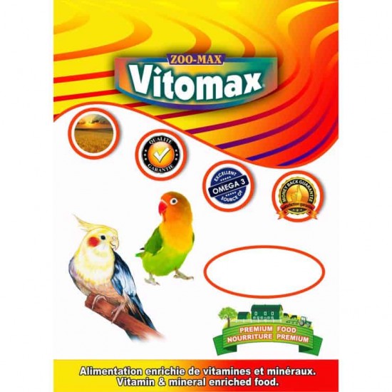 Vitomax Cockatiel / Inséparable 2 lb    