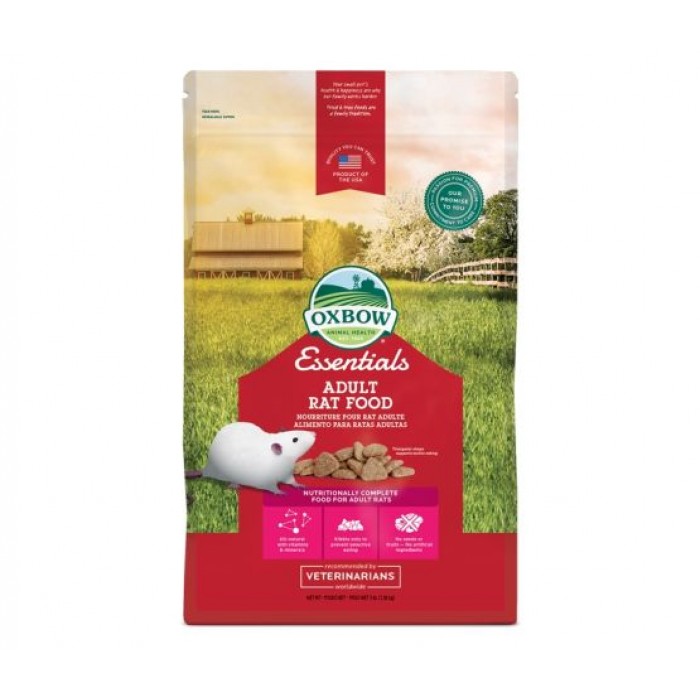 Oxbow Nourriture Rat Adulte 1.3kg Oxbow Nourriture Rat Adulte 1.3kg
