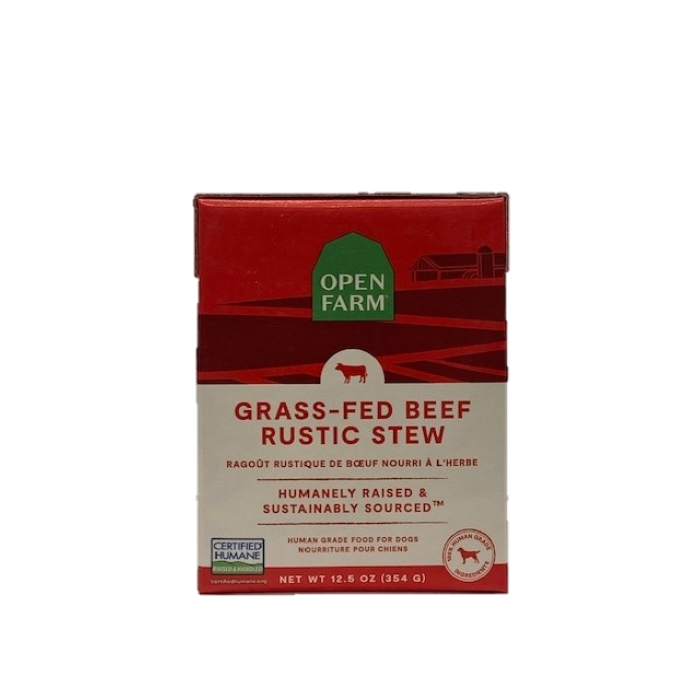 OPEN FARM Ragout Chien Boeuf 12.5oz     